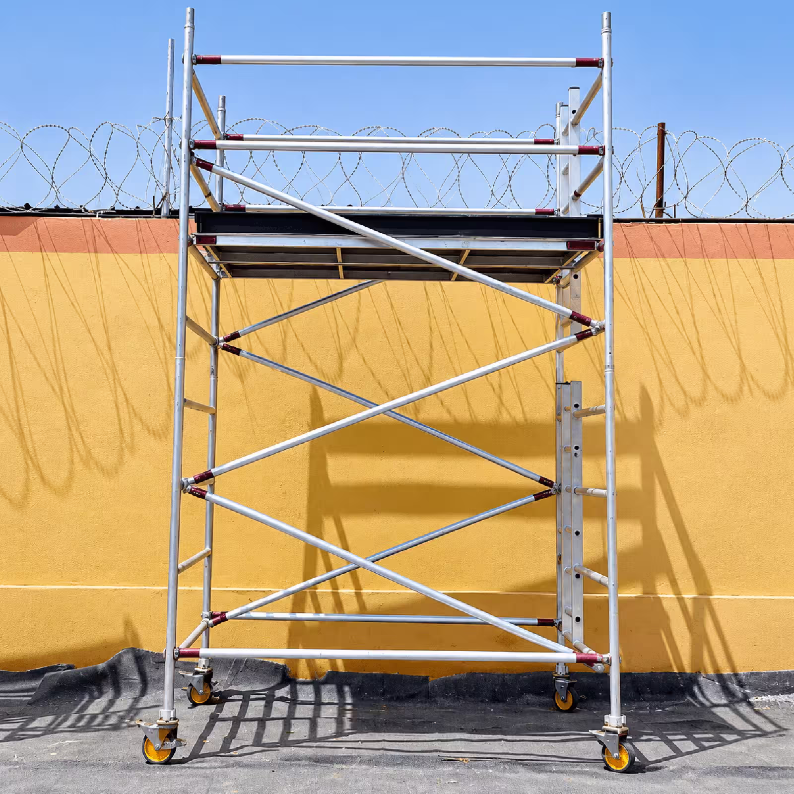 Aluminium mobile tower-3