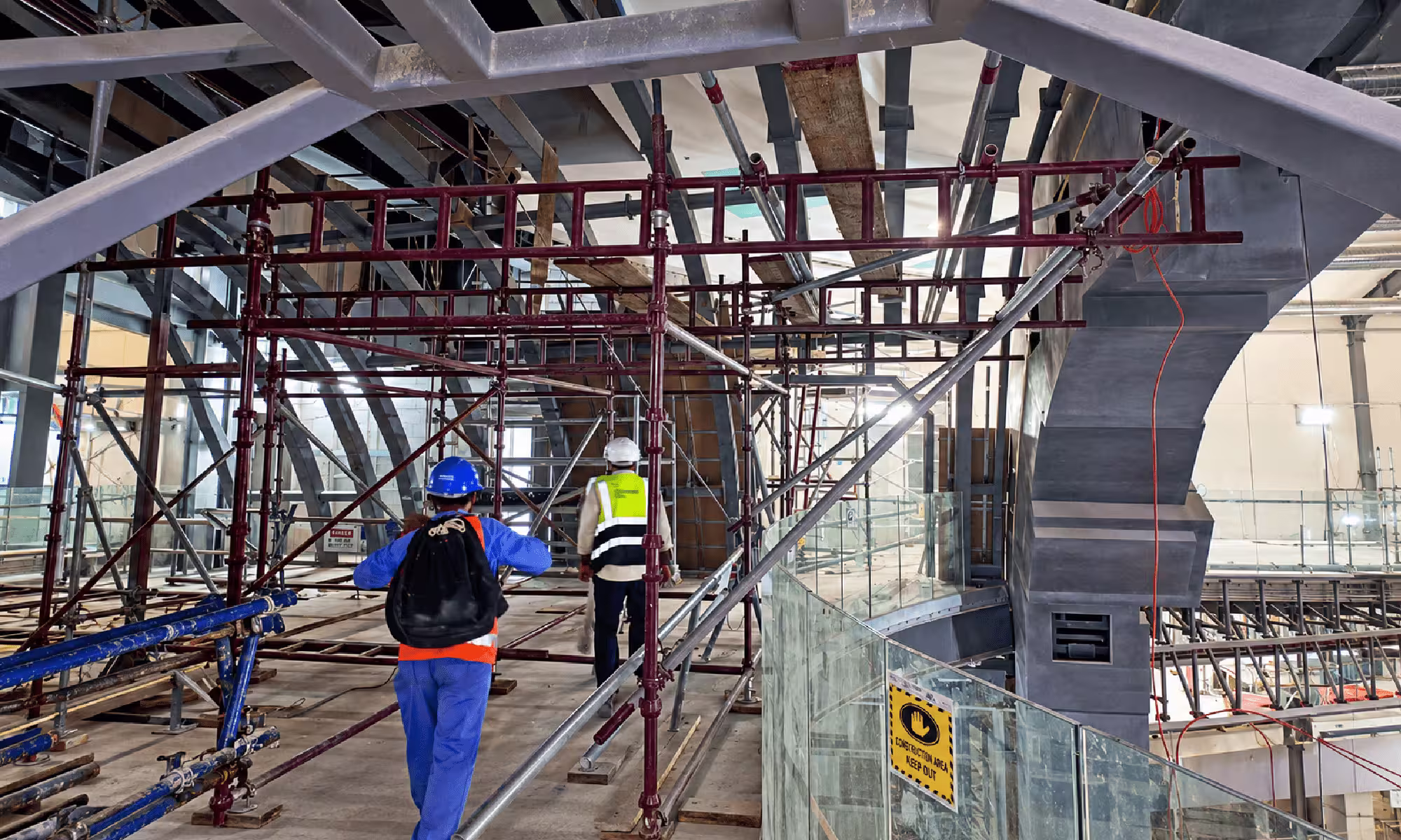 Access scaffolding-1