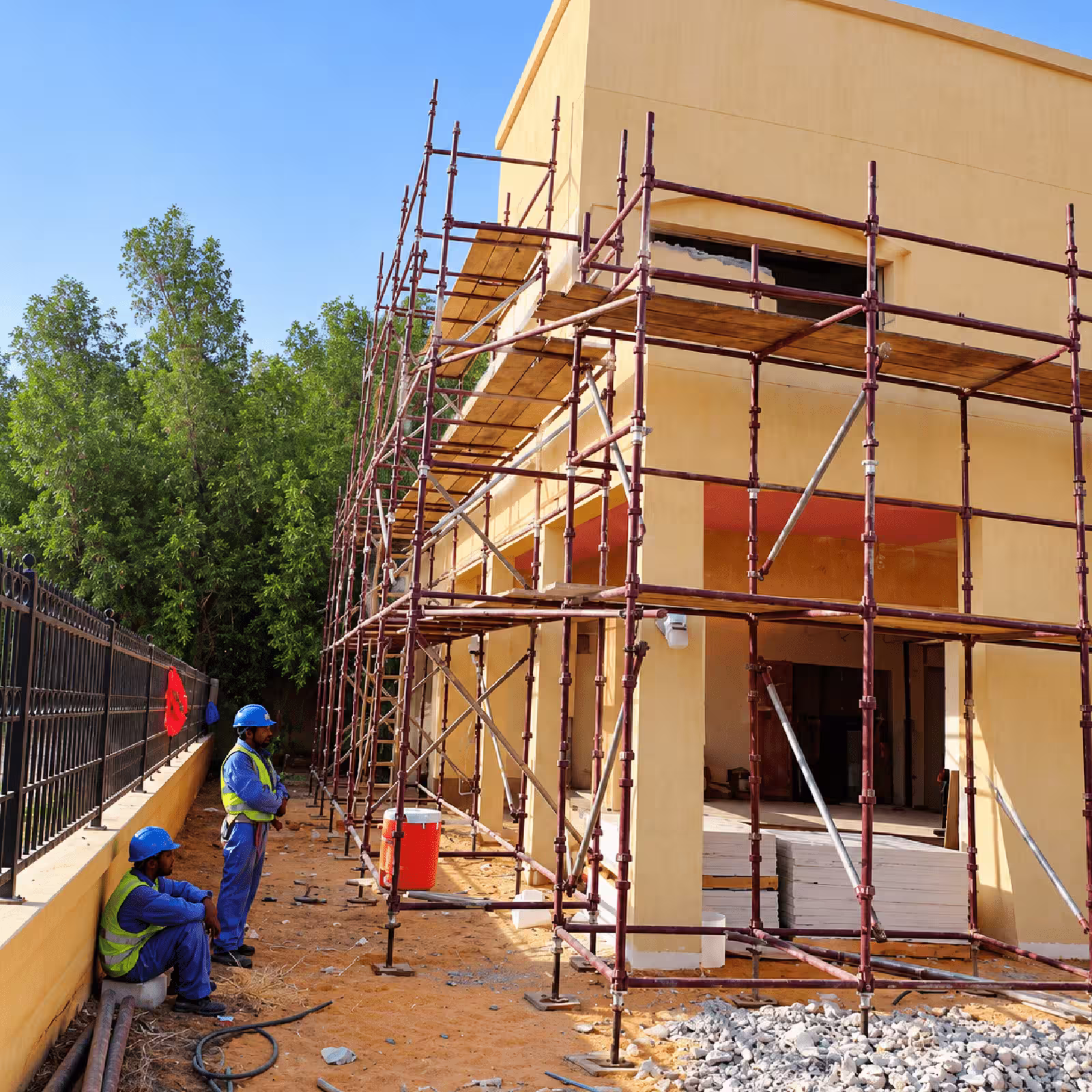 Access scaffolding-5