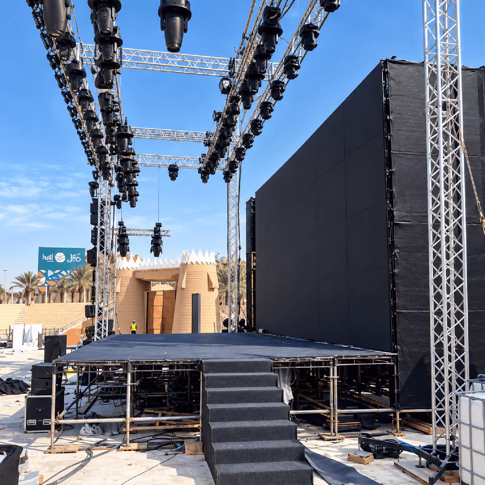steel deck stage-2