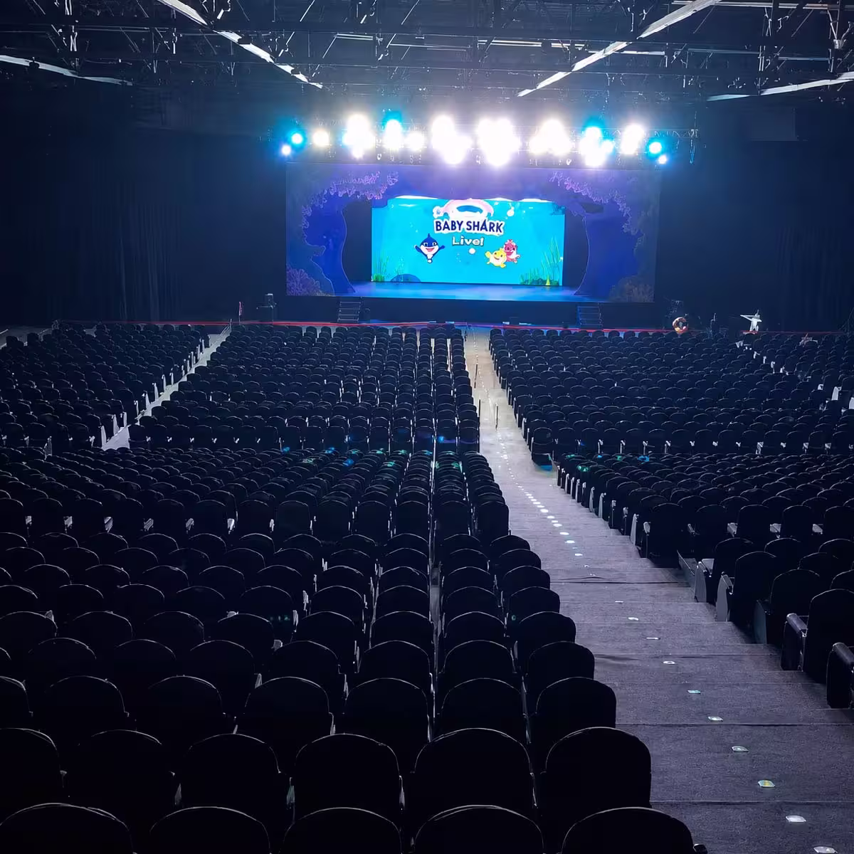 Baby Shark Live Event Stage