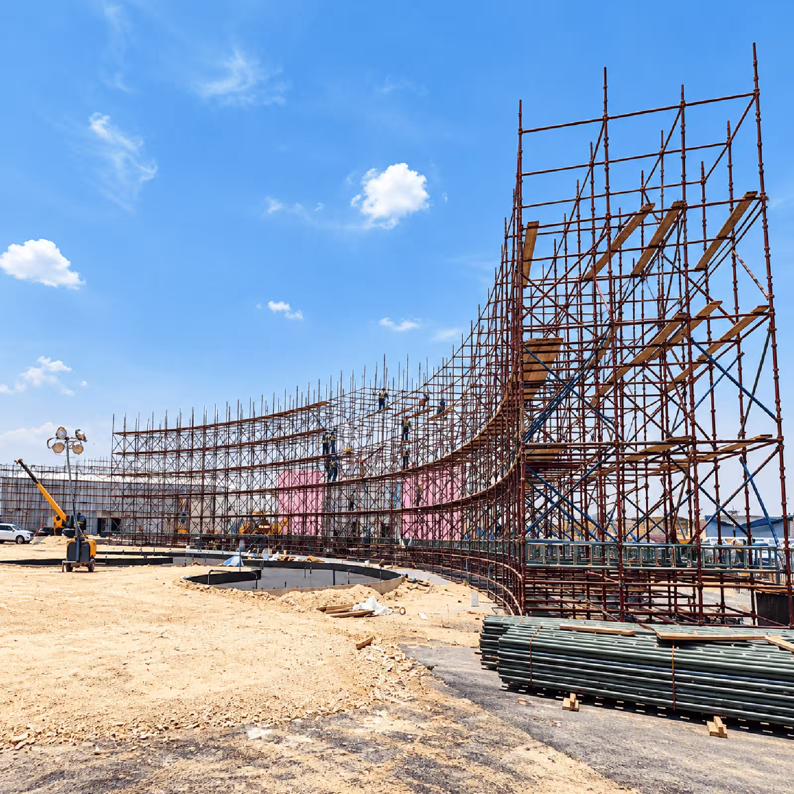 SCAFFOLDING STRUCTURES