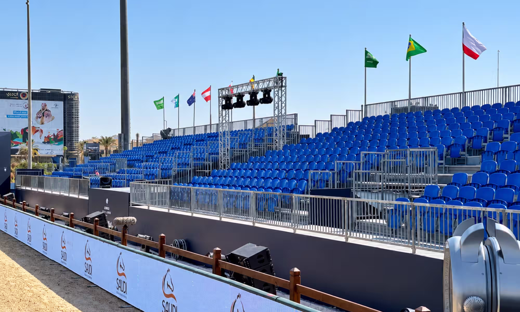 Modular Temporary Grandstand